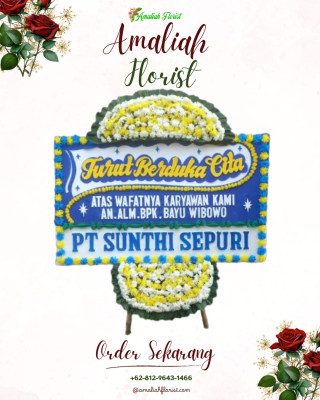 Papan Bunga Duka di Kotam