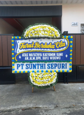 Papan Bunga Duka di Kotam